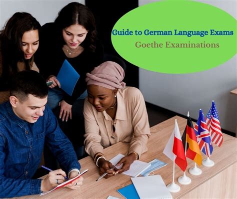 German exams at the Goethe.